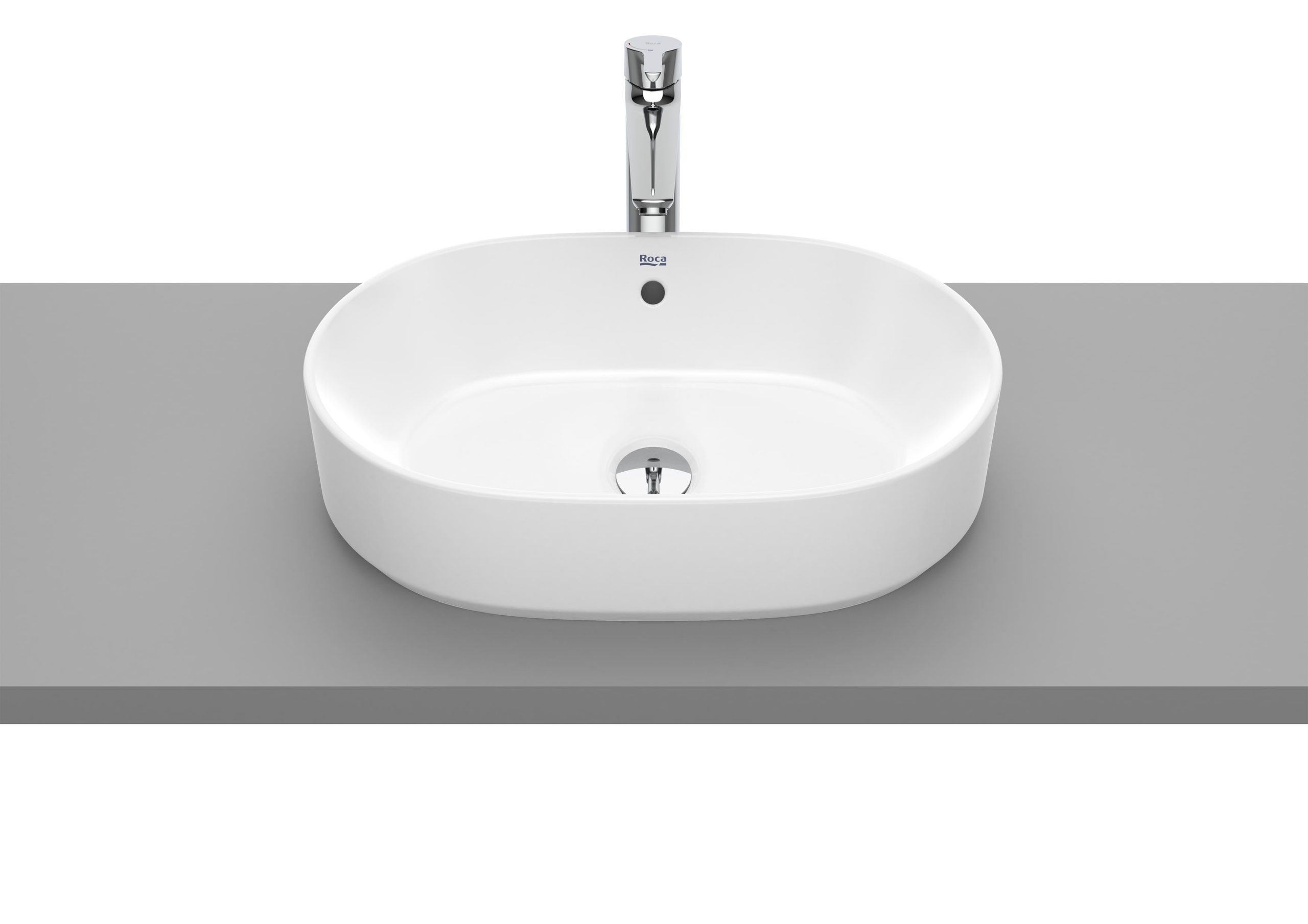 ROCA GAP ROUND LAVABO NADGRADNI 550x400 A3270Y0000 - Slika 3