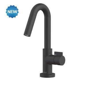 Rosan S3 slavina za lavabo srednje visine crna 330201B