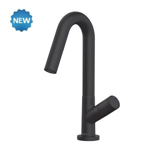 Rosan S4 slavina za lavabo stojeća samo hladna voda sa pokretnom lulom crna 453130B