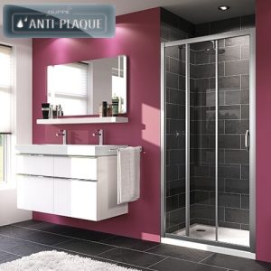 HUPPE X1 TUŠ VRATA KLIZNA 100 cm antiplaque glass TRODELNA 140305.069.322