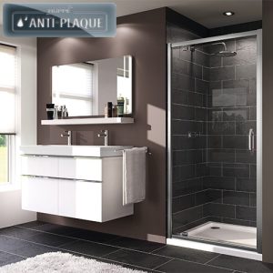 HUPPE X1 TUŠ VRATA 90 cm. antiplaque glass 140703.069.322
