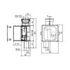 HUTTERER & LECHNER Sifon za klime ugradni HL138 - Image 2