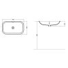 AXA CIOTOLA LAVABO PODGRADNI BELI 1509401 - Image 4