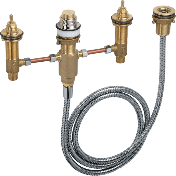 HANSGROHE Mešač basic set za slavinu za kadu sa 4 rupe 13244180 - Image 2