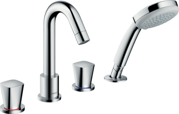 HANSGROHE Slavina za montažu na kadu sa 4 rupe logis 71314000 - Image 2