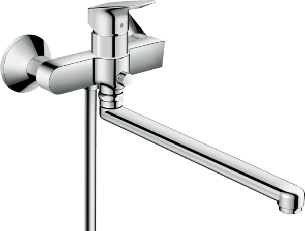 HANSGROHE Slavina za sudoperu zidna sa priključkom za tuš crevo logis 71402000 - Image 2