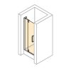 HUPPE Pivot Vrata X1B Fiksno Staklo 1/2 80 131301.092.322 - Image 2