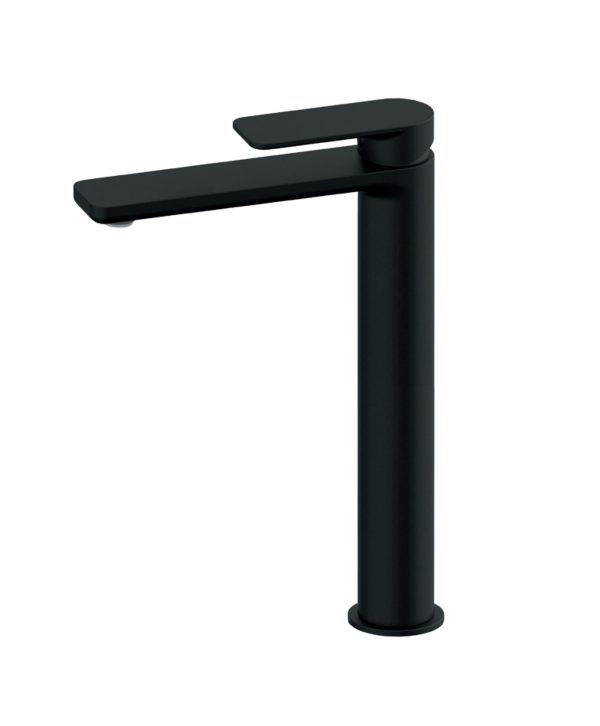 ROSAN Slavina S2 za Lavabo - Visoka - Hladna Voda - Crna 254109B - Image 2
