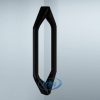 HUPPE X1 BLACK TUŠ KABINA R80 antiplaque glass h-200 140618.023.322 - Image 4