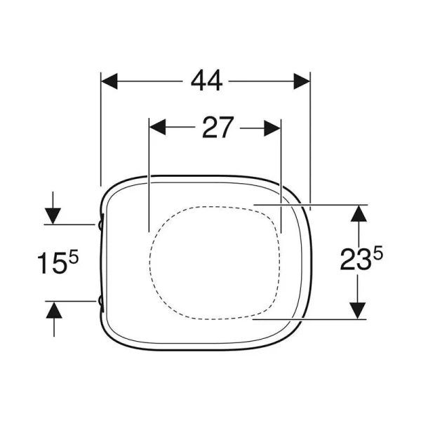 GEBERIT WC Daska Soft Close Fantasia 2 500.867.00.1 - Image 3