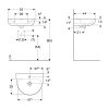 GEBERIT LAVABO 55X44 CM SELNOVA 500.315.01.1 - Image 2