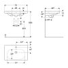 GEBERIT LAVABO 75X48,2 CM ACANTO 500.622.01.2 - Image 3