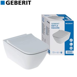 Geberit Smyle SET wc šolja konzolna Rimfree sa wc daskom 500.683.00.2
