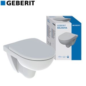 Geberit Selnova SET wc šolja konzolna Rimfree sa wc daskom 501.752.00.1