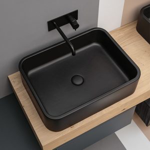 AXA COSA LAVABO 60 KONZOLNI/NADGRADNI CRNI 8621007