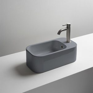 AXA COSA LAVABO MINI KONZOLNI DESNI SIVI 8610309R