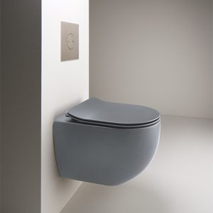 AXA Glomp wc šolja konzolna siva 0201009