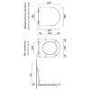 CATALANO WC Daska Slim 45 Zero V45STP - Image 2