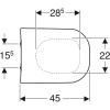 GEBERIT WC Daska Soft Close Smyle 500.236.01.1 - Image 2