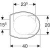 GEBERIT WC Daska Bambini 573334000 - Image 2