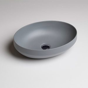 AXA DECUS LAVABO OVALNI SIVI 8510009