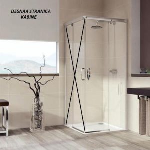 HUPPE AURA ELEGANCE 1/2 KLIZNA VRATA 110 DESNA POLOVINA 403709087321