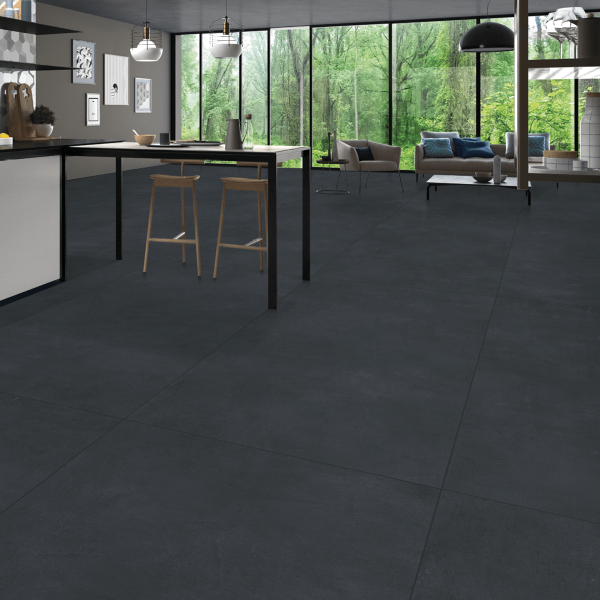 RUBICER Pločice porcelain beton nero matt RBE60120NRM