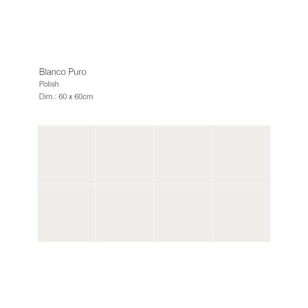 RUBICER Pločice porcelain blanco puro mate 60x60 RBP6060MT - Image 2