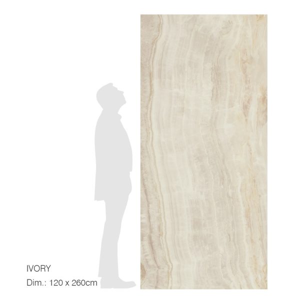 RUBICER Pločice porcelain slab marmor ivory RLM120260IVOP - Image 3