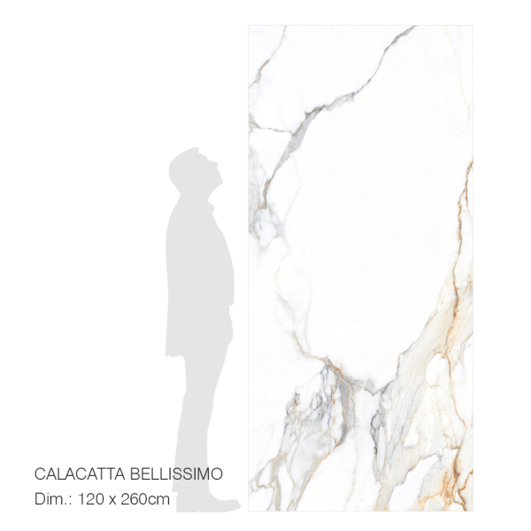 RUBICER Pločice calacatta bellissimo porcelain blade RLM260120CALBM - Image 2
