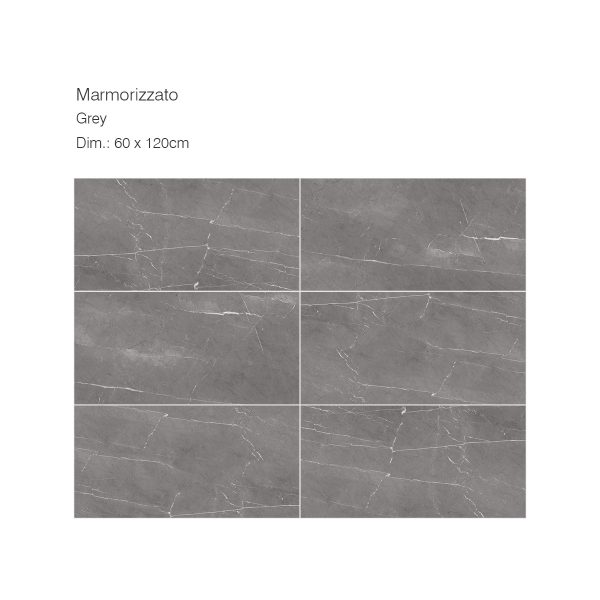 RUBICER Pločice porcelain marmorizzato gray polished RMZ60120GRP - Image 3
