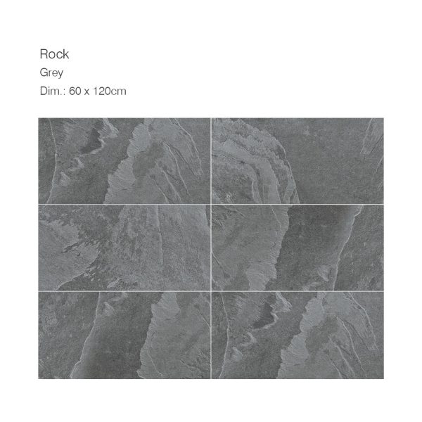 RUBICER Pločice rock gray porcelain matte RRO60120GRP - Image 2