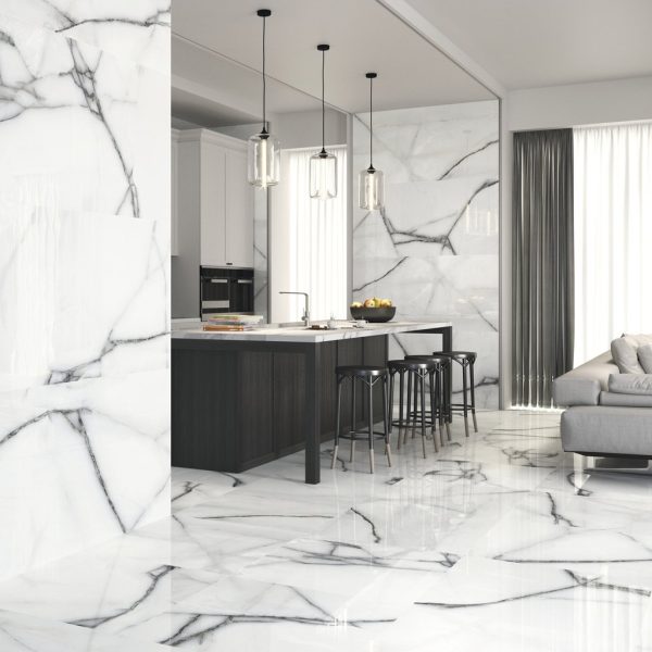 RUBICER Pločice porcelain slab white RLM120240ABWHP