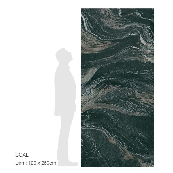 RUBICER Pločice porcelain slab coal RLM120260COAP - Image 2