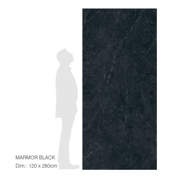 RUBICER Pločice marmor black porcelain blade RLM120260MABLKP - Image 2