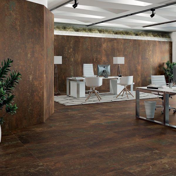 RUBICER Pločice porcelain slab steel cooper RLM120260STCOLP