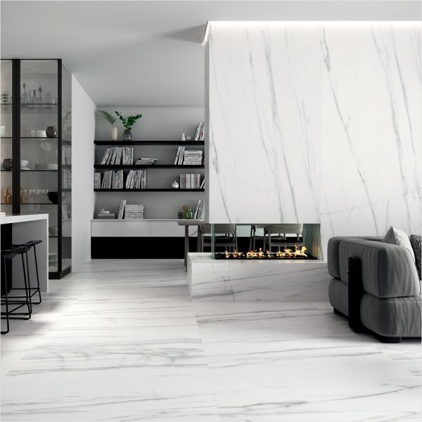 RUBICER Pločice porcelain veneer venatto white RLM120250VEWHNR