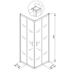 KOLPA SAN Tuš Kabina 80x80 SQ Line TKK 511000 - Image 3
