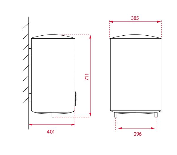 TEKA SLIM Bojler 50L EWH 50 D - Image 6