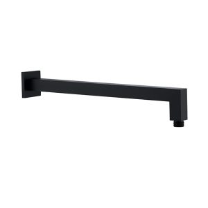 HERZ UNITAS Zidni izliv 375mm sq black UH12212B