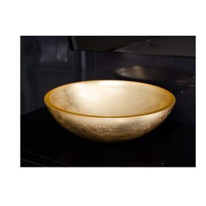 RUBICER LAVABO NADGRADNI STAKLENI Ø40 CM RLVGOLD40