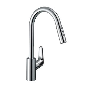 HANSGROHE Slavina za sudoperu focus 240 M41 2jet sa izvlačećim tušem 31815000