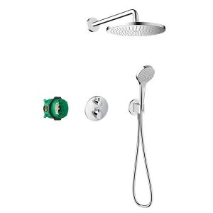 HANSGROHE Tuš set croma 280 1jet sa ecostat s mešačem i ručicom 110 vario 27954000