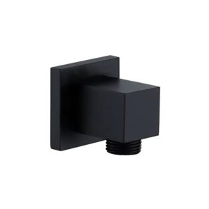HERZ UNITAS Zidni priključak sq black UH12214B