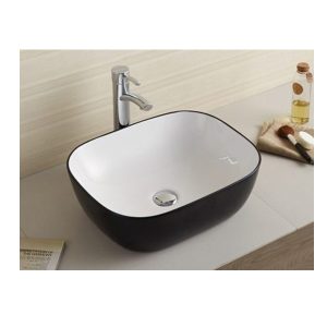 RUBICER LAVABO NADGRADNI ČETVRTASTI 50,5X40,5 CM RS78104BW