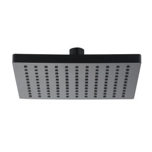 HERZ UNITAS Tuš ruža 20x20 sq black UH12112B