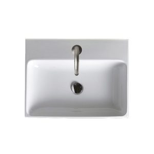 AXA NORMAL LAVABO KVADRATNI BELI WS11101F