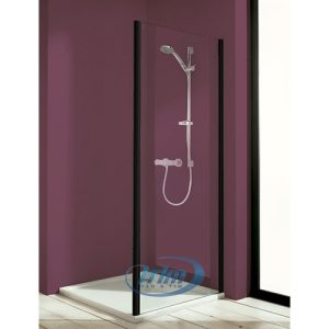HUPPE X1 BLACK BOČNI PANEL 80 cm antiplaque glass h-200 140514.023.322