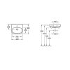 VILLEROY &AMP; BOCH LAVABO ARCHITECTURA 45X38 CM 43734501 - Image 2