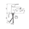 ROSAN Slavina Smart Za Lavabo L JA302001 - Image 2